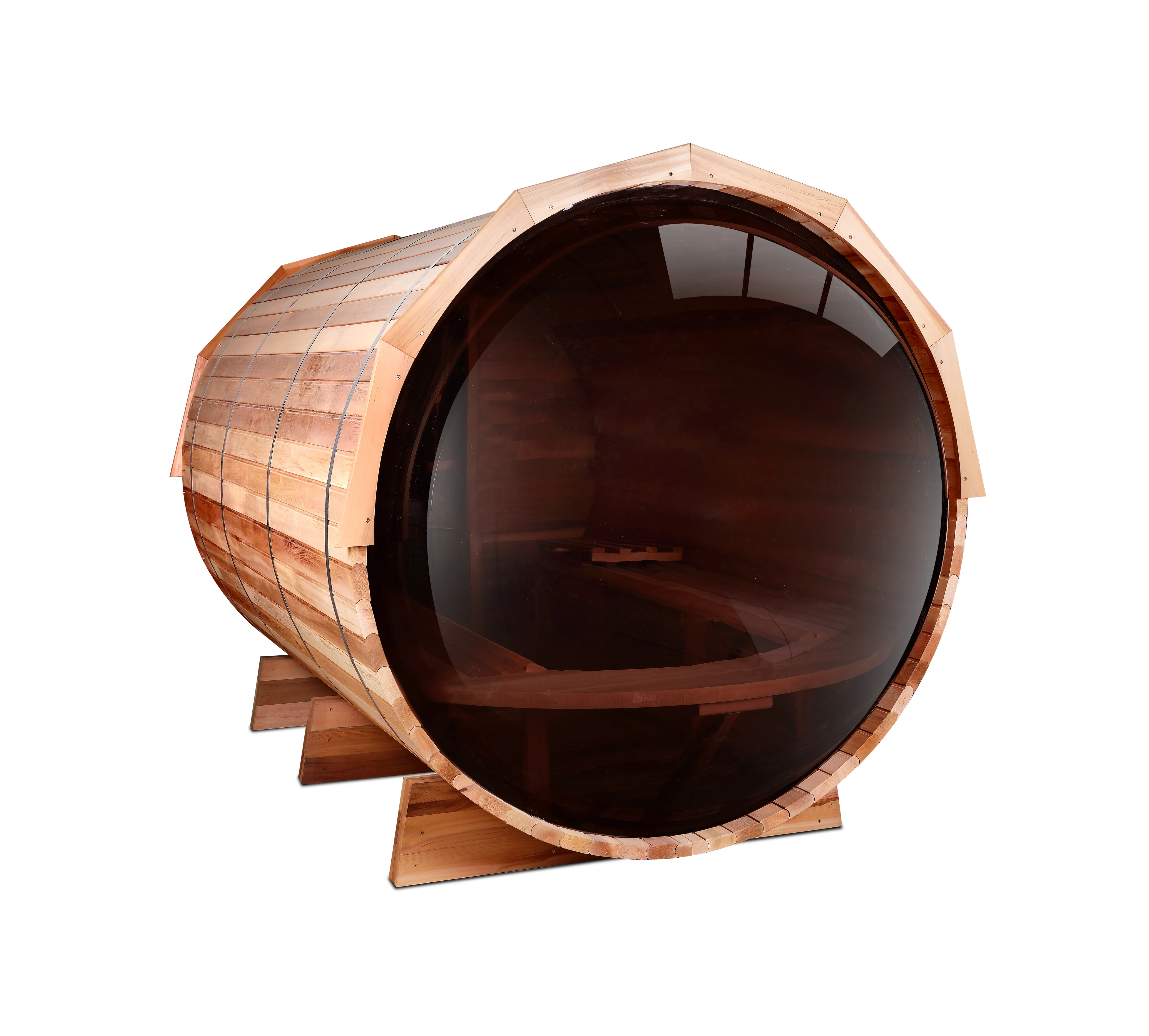 High Quality cheap price cedar barrel sauna outdoor home use sauna and outdoor sauna with wood furnace