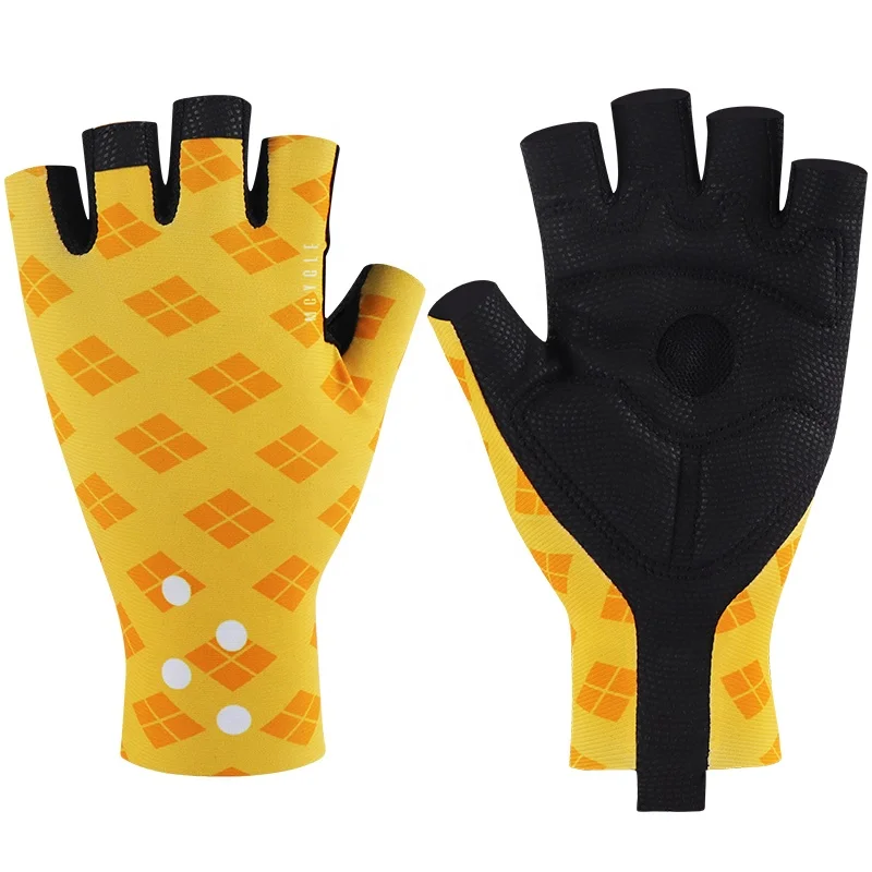 Cycling Gloves Bike Gloves Shock-Absorb padded half finger bike gloves