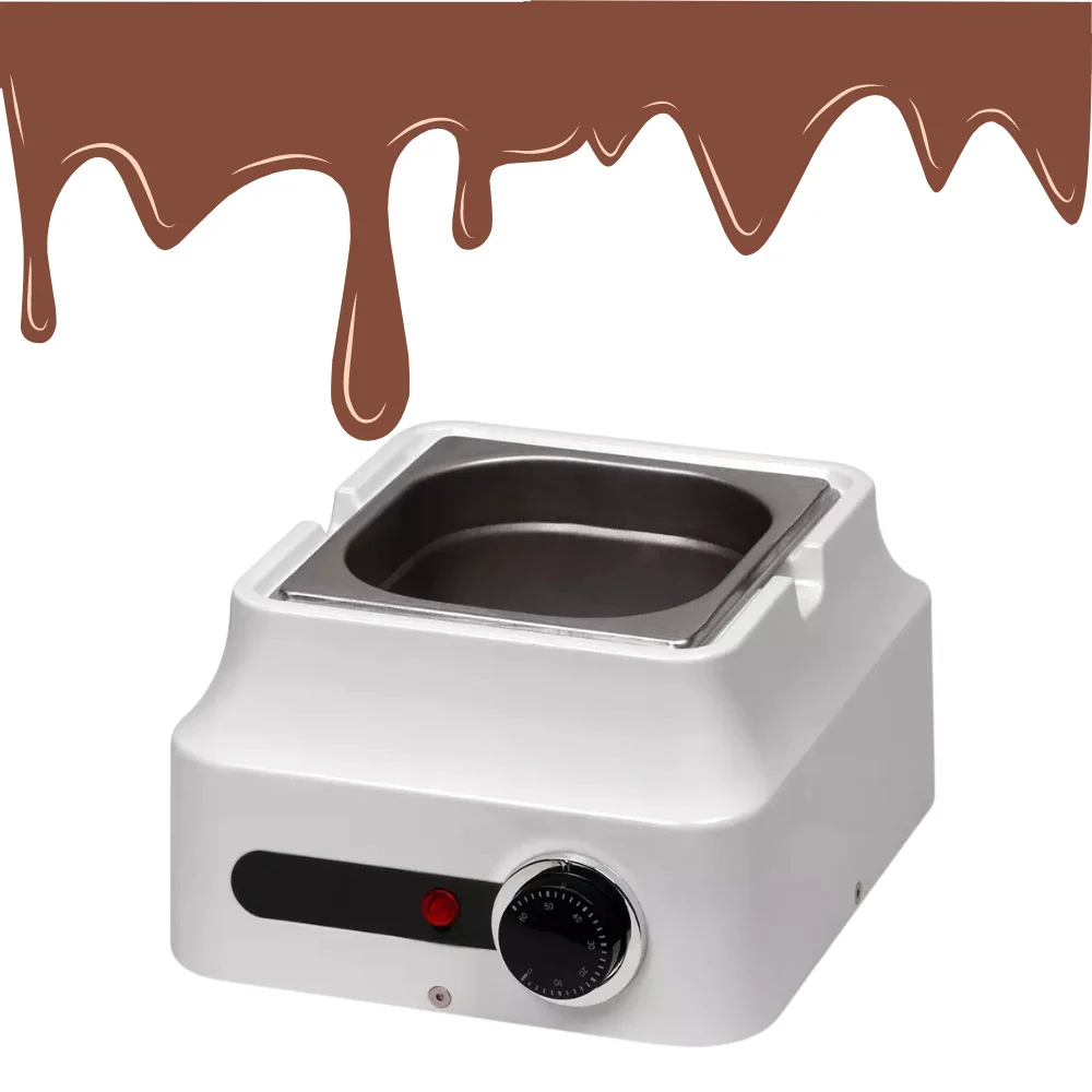 80W Electric Single Pot Chocolate Melting Machine  and easy to clean for Home Use