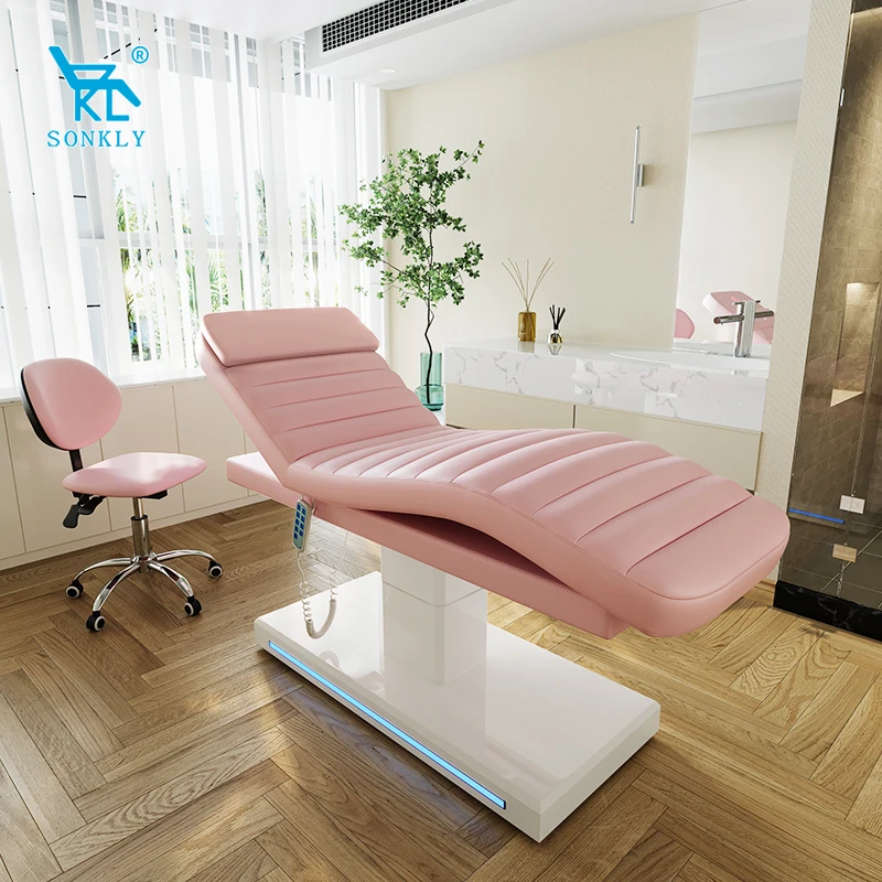 SONKLY Wholesale lash bed Electric Salon Massage Bed Spa Bed Beauty Chair Factory Outlet