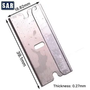 Single Edge Steel Stainless steel Blades fit  all standard knives