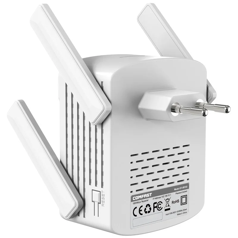 Factory Direct Comfast OEM 1800Mbps WiFi 6 wireless repeater CF-XR183 gigabit wifi range extender dual band signal booster