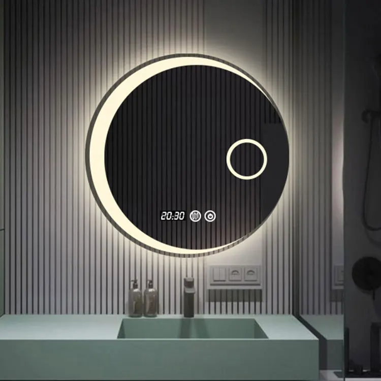 Factory Sales Bathroom Mirror with Led Light Smart Mirror with Music Speaker Blue tooth