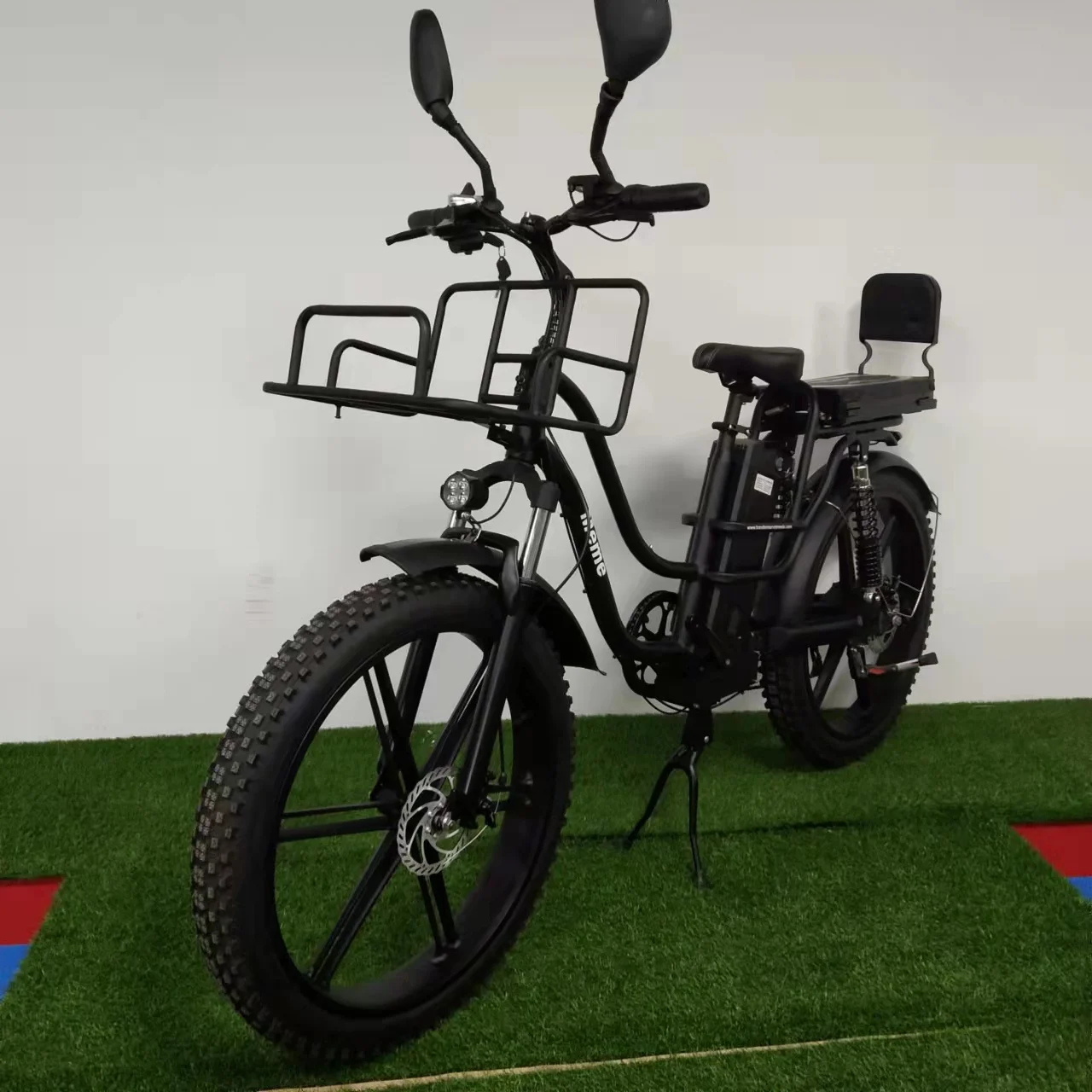 electric cargo bike 1000W motor 32Ah/48V battery  60km/h 26inch aluminum alloy frame full suspension 7 speed ELECTR FAT BIKE