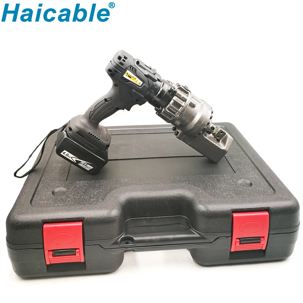 Hand-held Automatic Rebar Cutting Machine RC-16B Portable Electric Battery 4-16mm Rebar Cutter