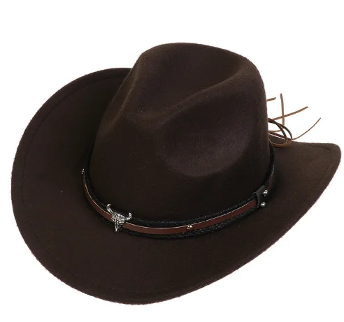 Hot Sale Fashion 100% Cotton High-Quality Custom Embroidery Adjustable Summer Sunshade Cowboy Hat For Men 1