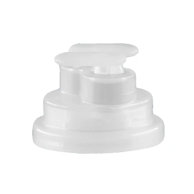 Hot Selling High Quality PP 30 mm Double Valve Cap Dual Port Break off Cap for Medical Infusion Container