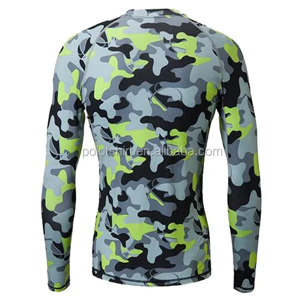 Custom rash guard for running gym design new model sublimation