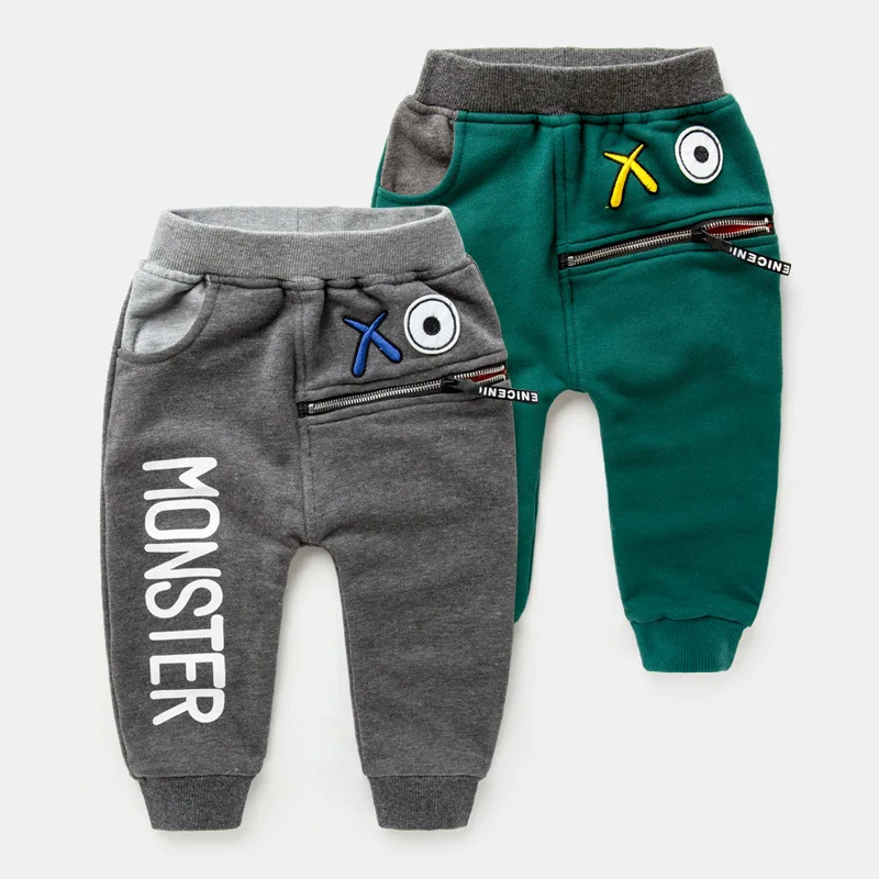 
Hot Selling Autumn Kid Boy Clothing Frock Design Jogger Pants Of Child Clothes 