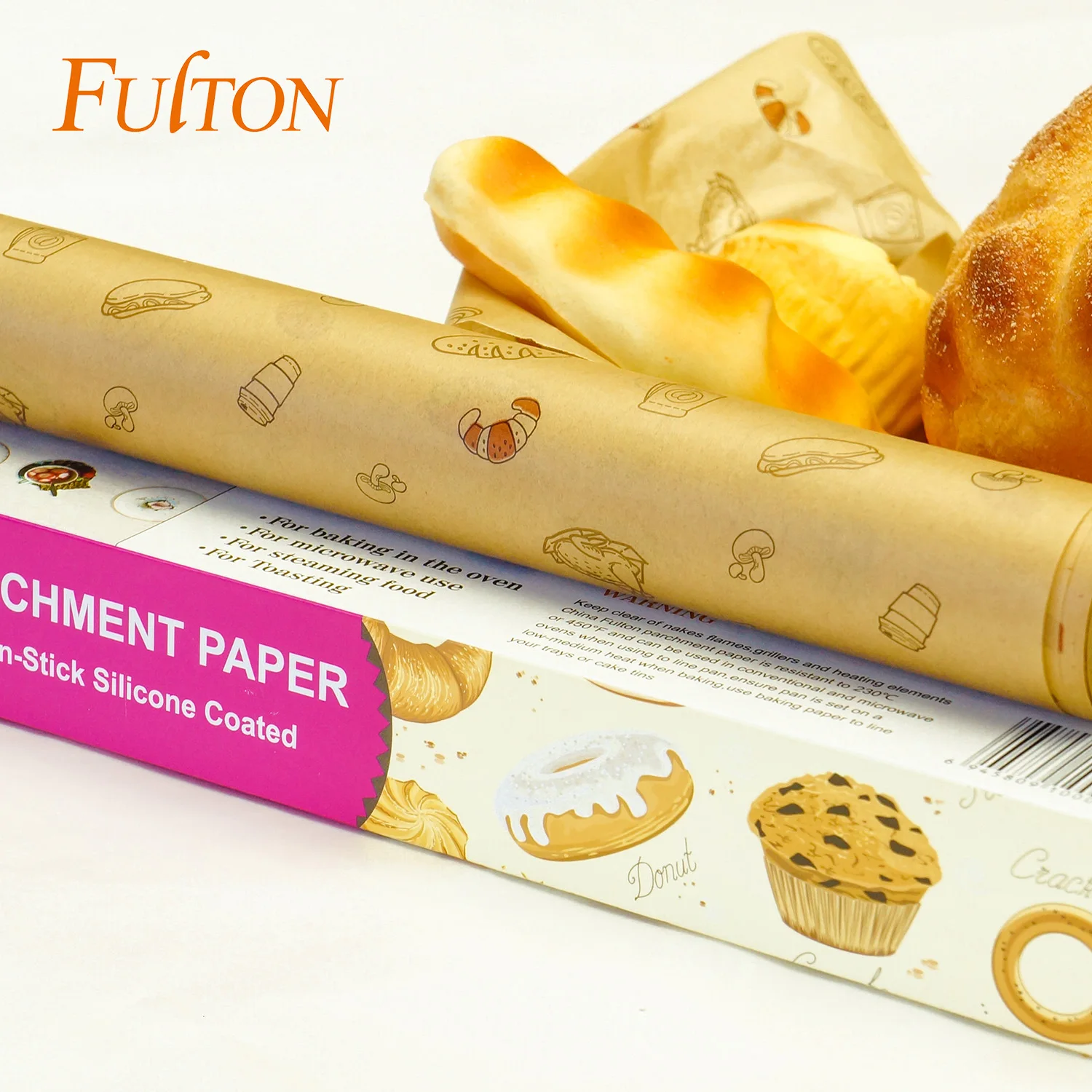 Non-Stick Baking Parchment Paper Is Perfect For Home, Picnic, Tray, Wrap, Burger And Burrito