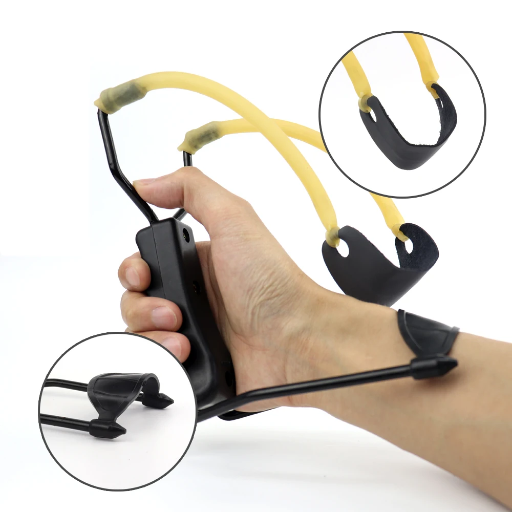 Professional durable High precision outdoor ABS slingshot professional hunting slingshot catapult for shooting