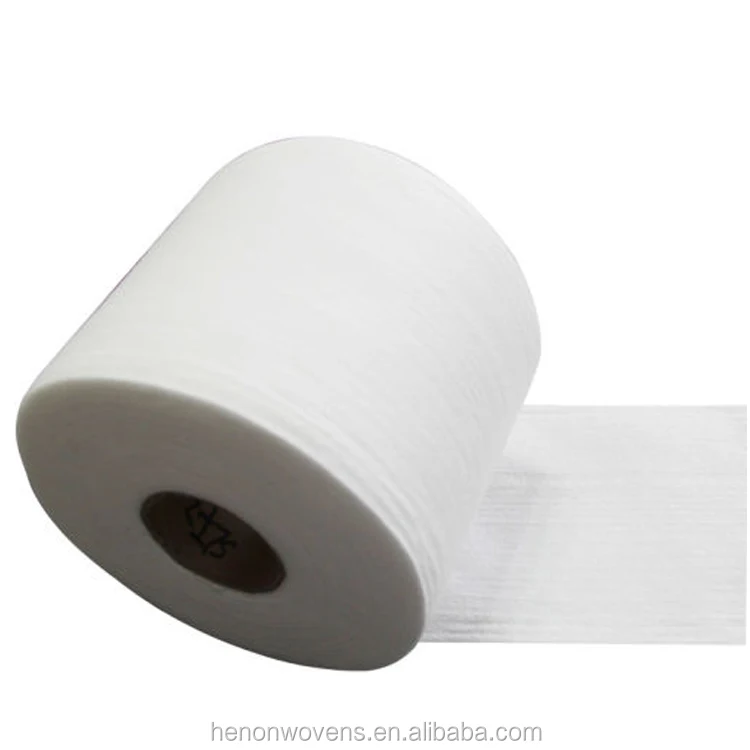 raw material for wipes viscose polyester spunlace nonwoven fabric