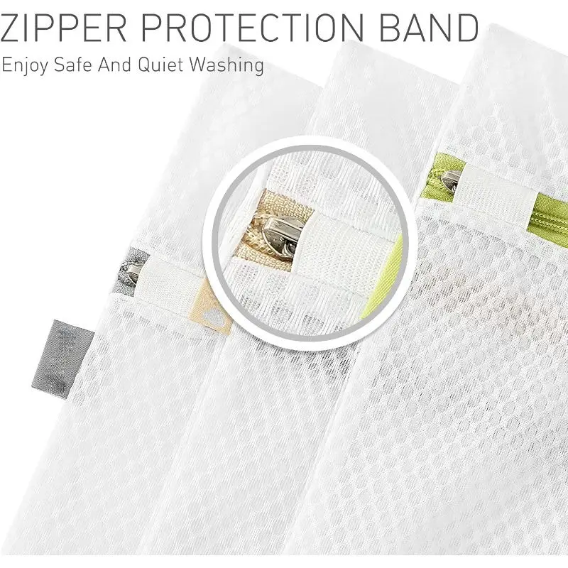 Laundry Washing Bags For Washing Machine Zipper Washable Laundry Bag With Customize Logo