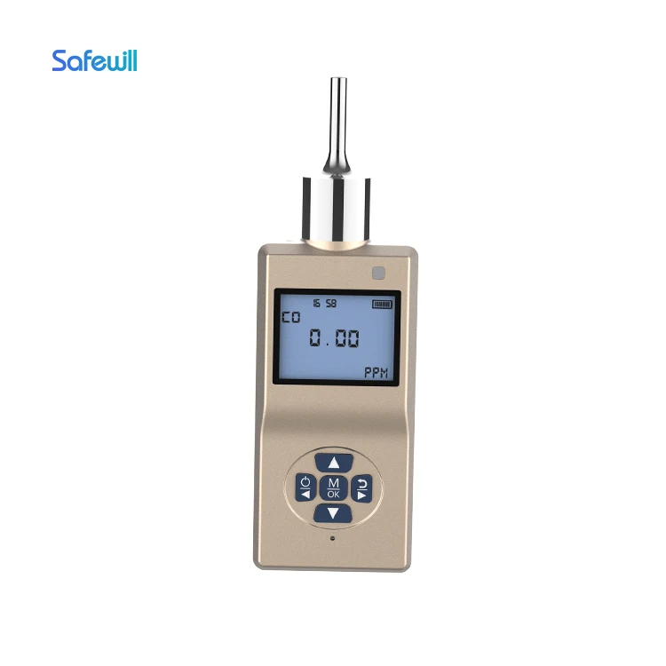 Safewill Factory Wholesale High Precision Single Gas Analyzer Portable Pump Voc CH4 CO Handheld Ethylene Gas Detector