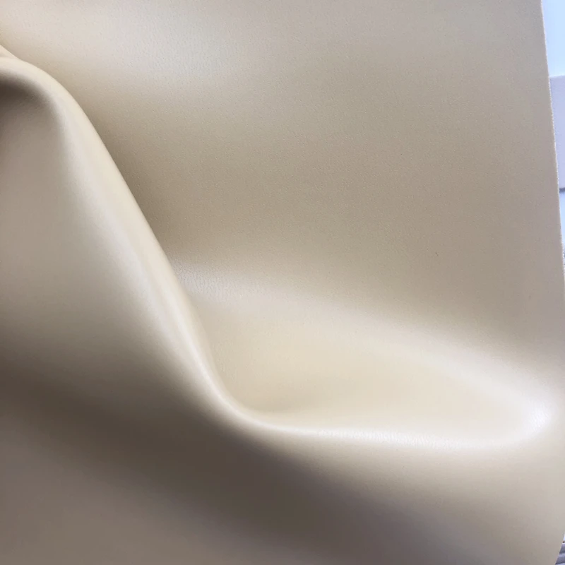 High Quality Factory Price Smooth PU Synthetic Leather raw material Artificial PU Leather for making women handbags tote bag