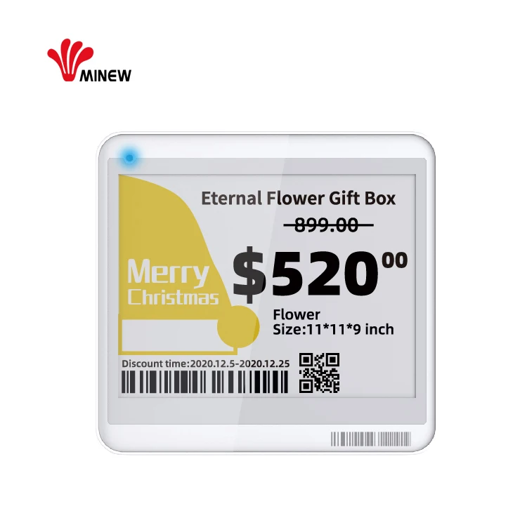Ble esl 4,2 Цифровая беспроводная цена wifi электронная полка этикетка дисплей pricetag