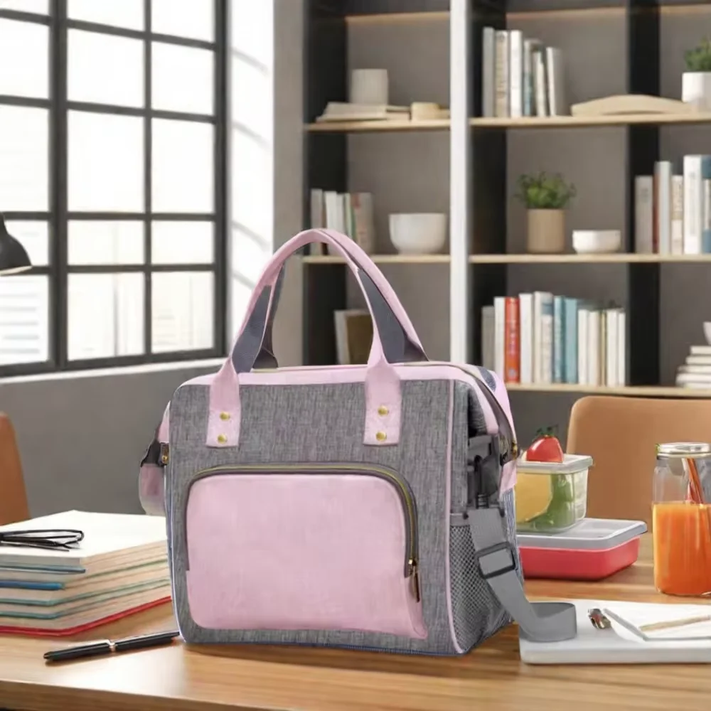 Fire And Ice Artifact Smart Insulated Cooler Lunch Bag Whether In The Office Outdoors Or Travel Always Enjoy Warm Delicious