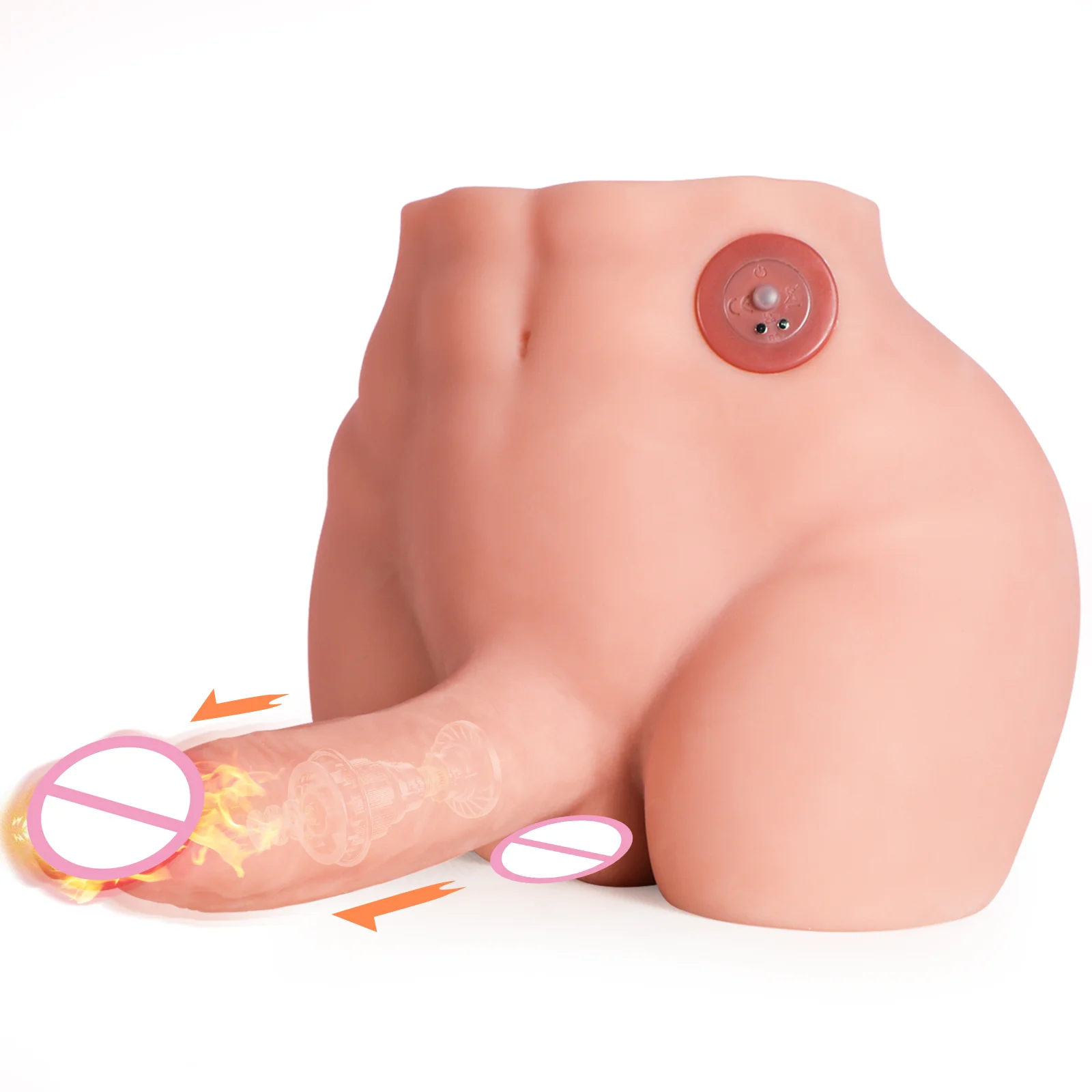 xise electric masturbation machine for women male body silicone vibrator dildo love dolls sex toy for women  masturbation tools