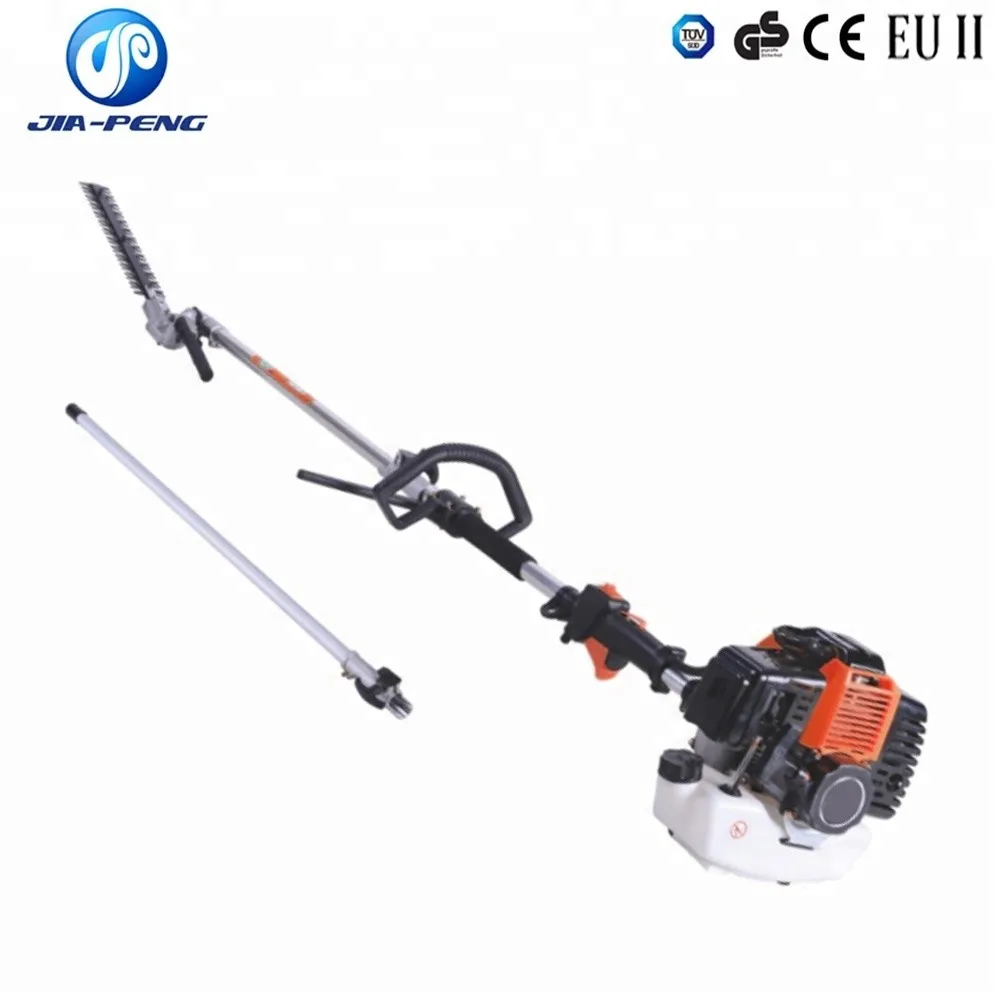 Professional garden pole pruner and pole hedge trimmer and gasoline hedge trimmer