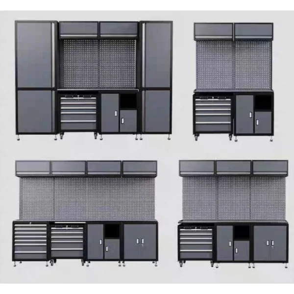 Garage workbench heavy duty warehouse mobile garage workstation cart modern workstation