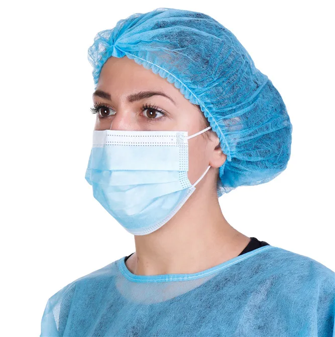 
Manufactory Wholesale disposable medical earloop face mask 3 layer surgical masks with factory price 
