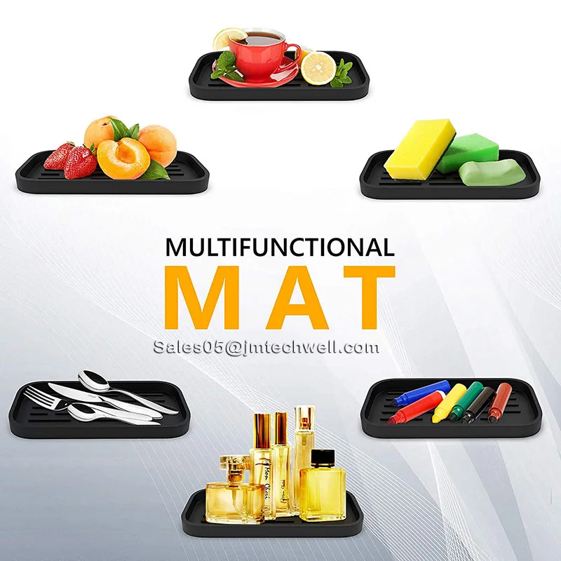 Factory Wholesale Silicone Sponge Holder For Kitchen Sink