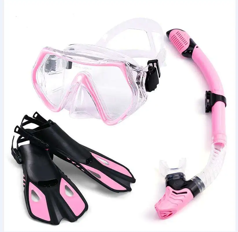 High quality  professional Adults scuba snorkel diving equipment sets