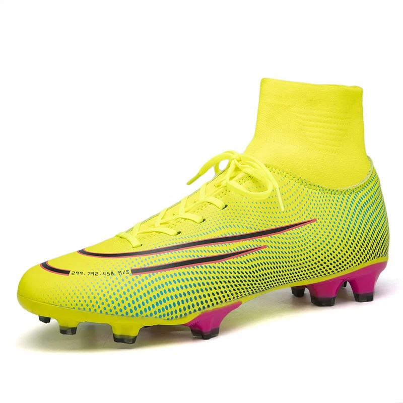 
Professional factory custom made design football boots soccer shoes 