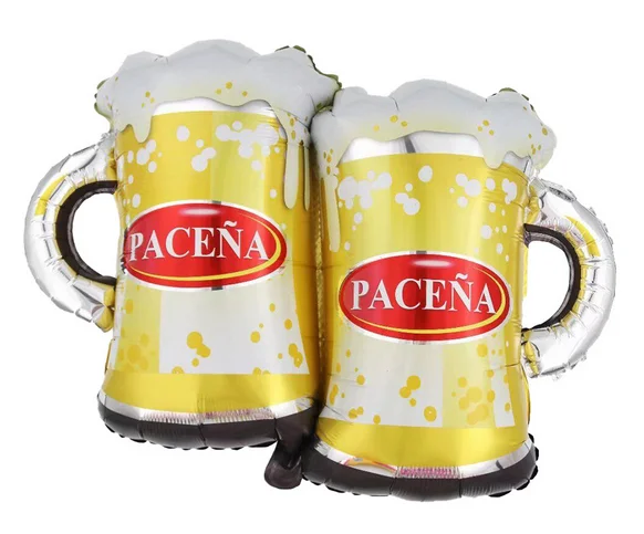 Party decoration special Corona beer bottles wine glasses Mexico hot party decoration supplies balloons