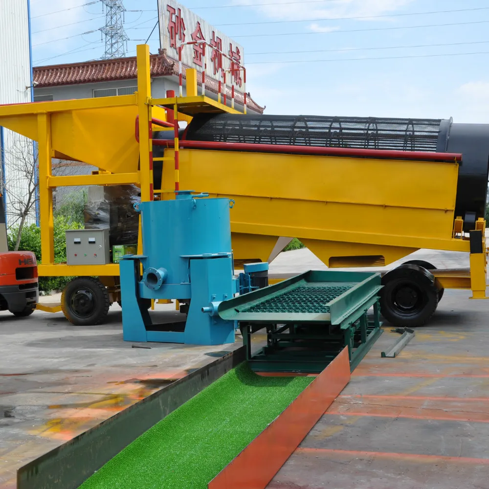 SINOLINKING Low Affordable Price Gold Separator /Gravity Separator Machine with Wind Blower Power