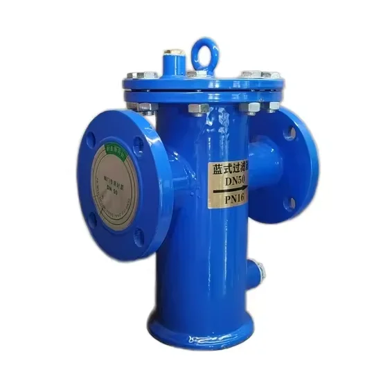 In-Stock API Flange CI Di Blue Filter Strainer Valves Product Type
