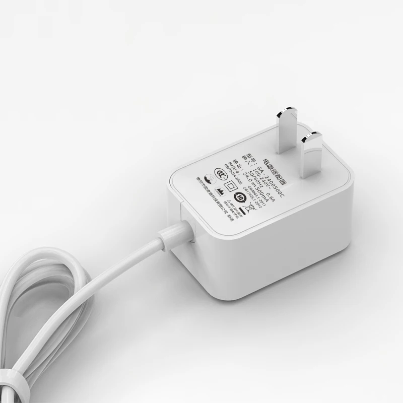 
24V 0.5A power adapter with CCC certification wall plug adapter 12W China 3C certification high quality switch power plug 
