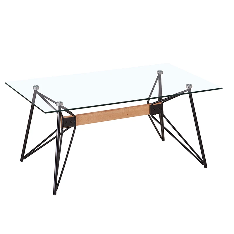 
New style living room furniture modern coffee table grid coffee table lron coffee table 