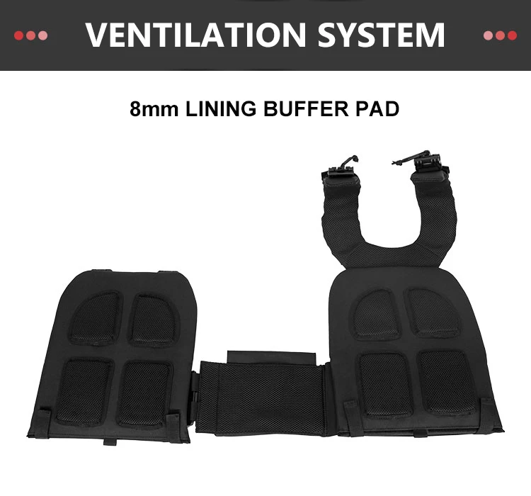 Hot Sale Plate Carrier Chalecos Tactico Quick Release Tactical Defense Protective Vest Armor Vest