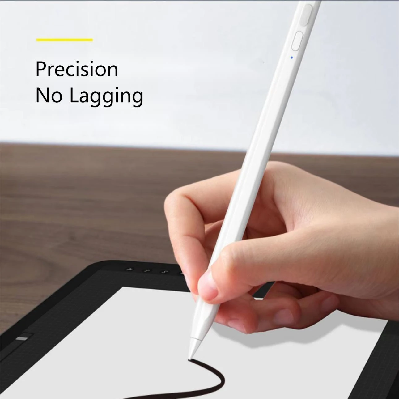 custom logo aluminum metal palm rejection tilt magnetic inside for ipad with pen stylus for apple for ipad stylus pen