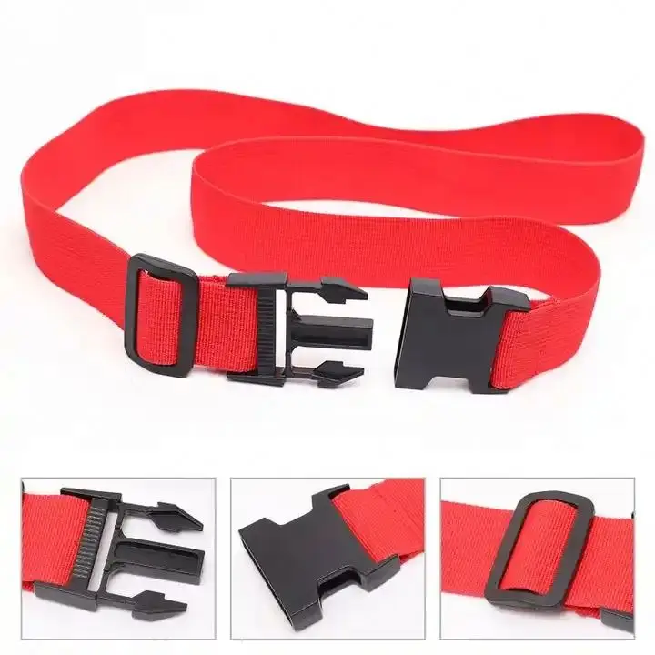 wholesale custom logo adjustable travel luggage strap luggage belt strap