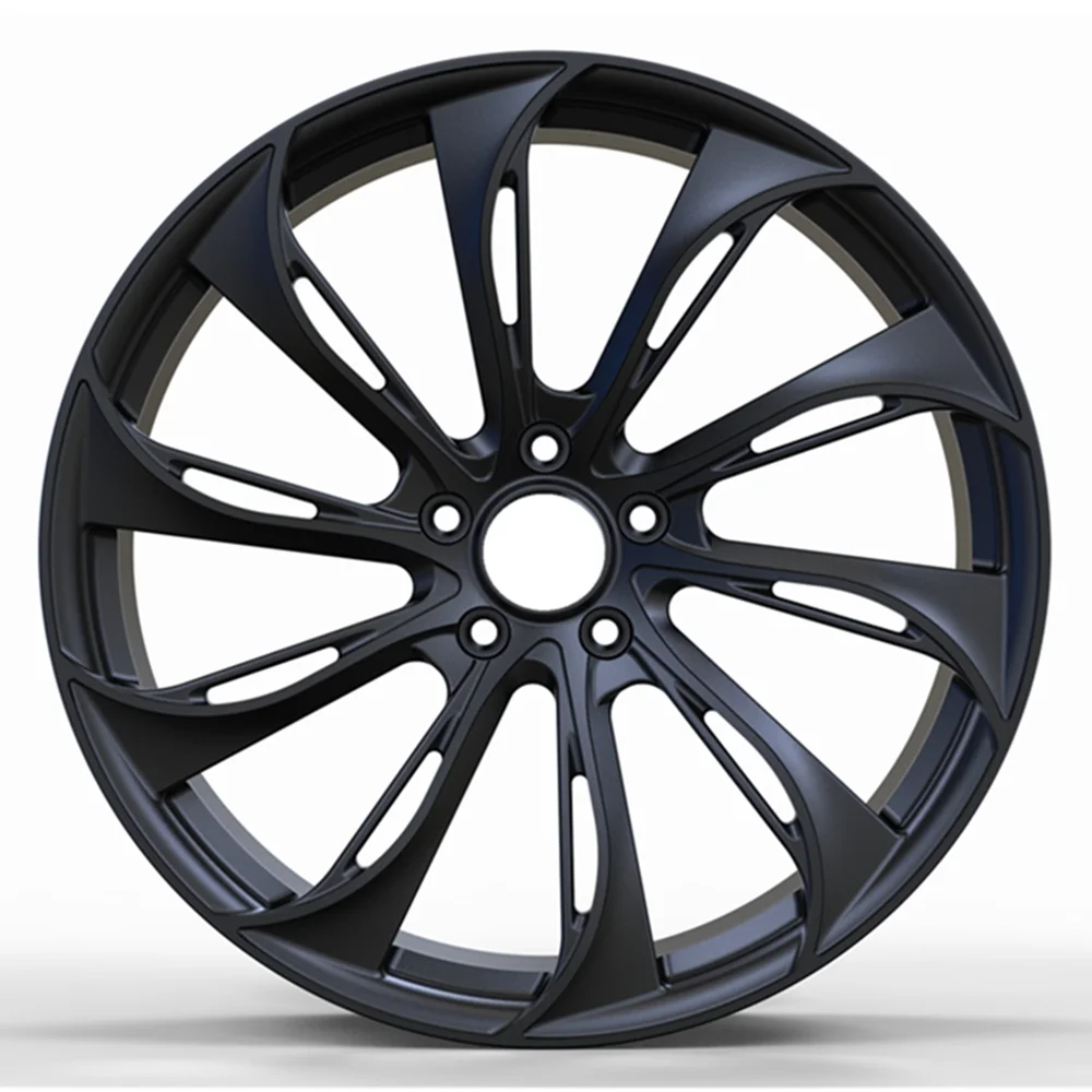 19 20 inch forged wheels black grey high strength Lightweight rims for Tesla 5x114.3 wheels