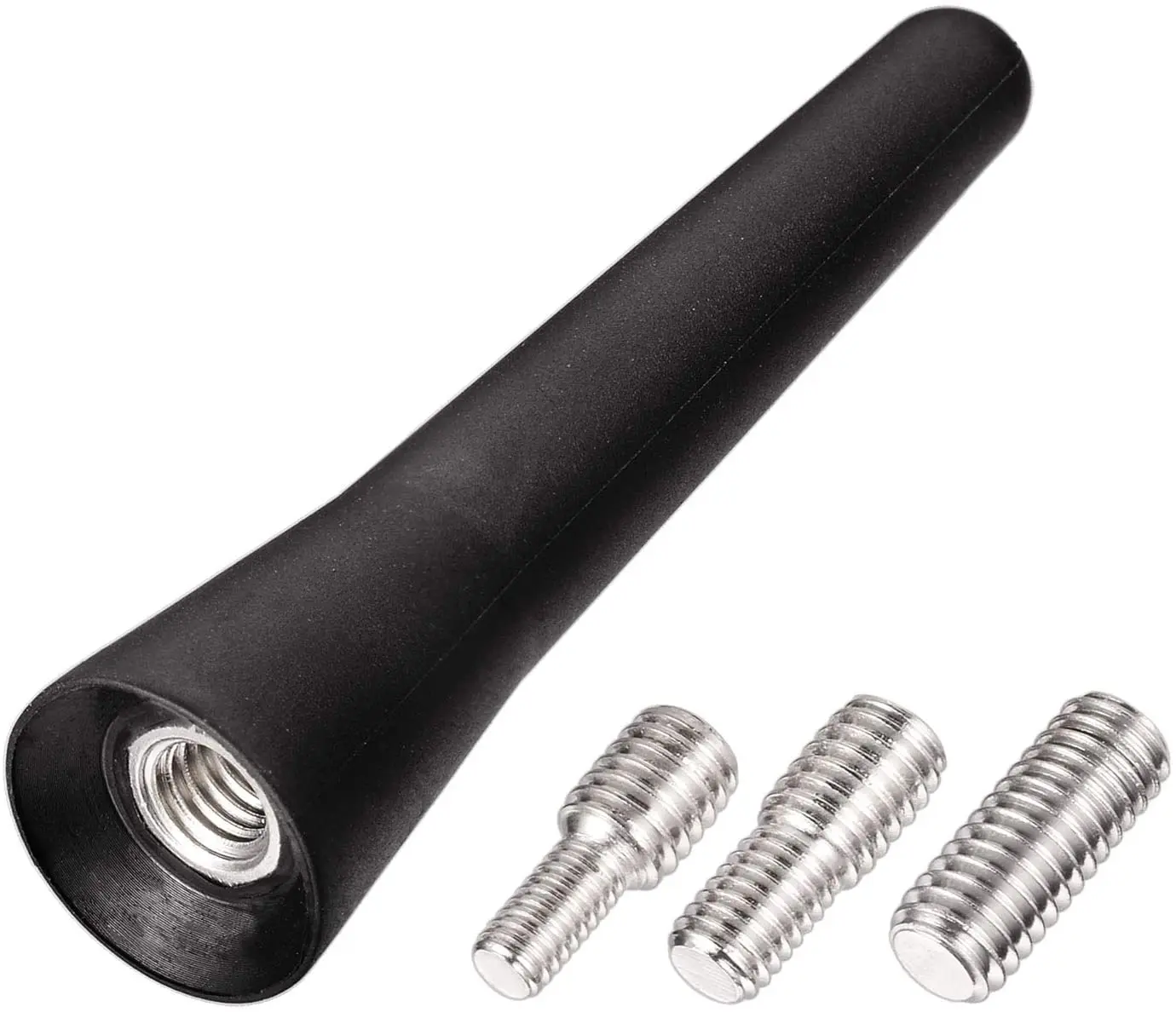 Universal Vehicle Roof Mount Short Antenna Mast 2.5 inch Rubber Car Antenna Replacement