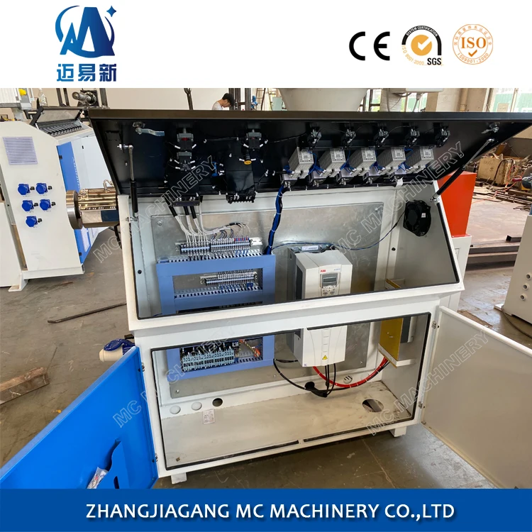 PET Plastic Single Screw Extruder Machine