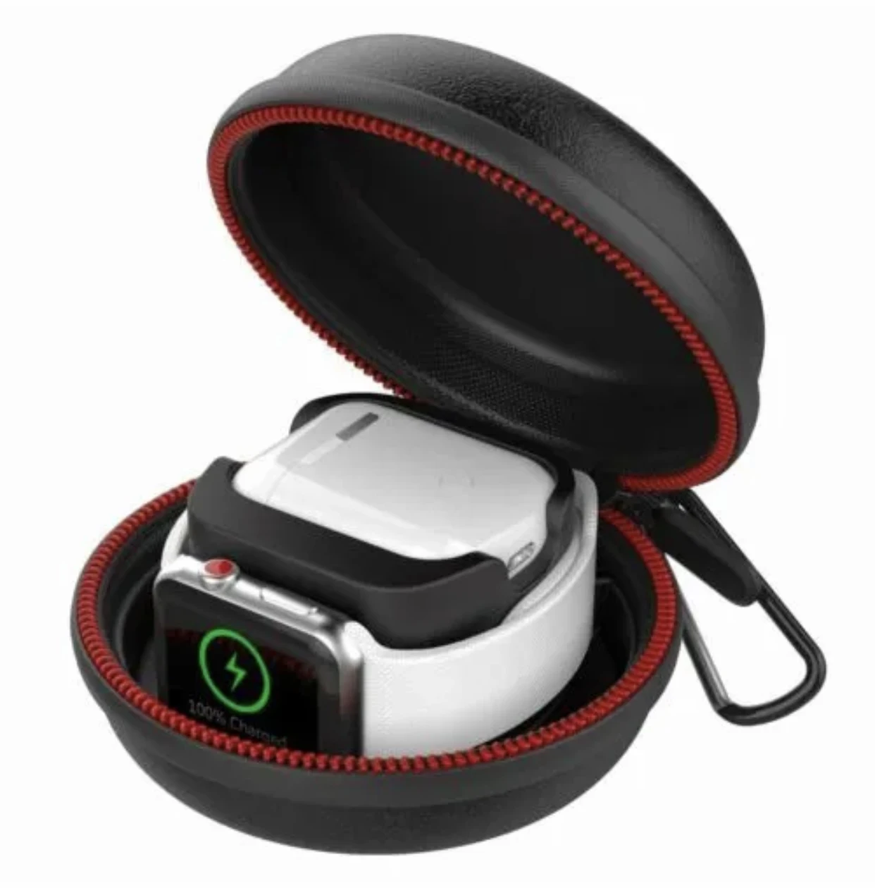 Портативная дорожная подставка для зарядного устройства eva Samsung Galaxy Watch 4 и Apple