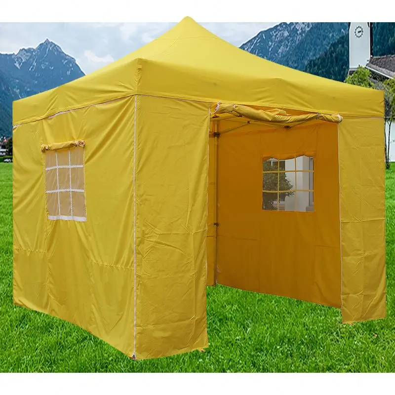 
Custom printed gazebo 3x3 event tent folding pop up gazebo tent 3 walls 