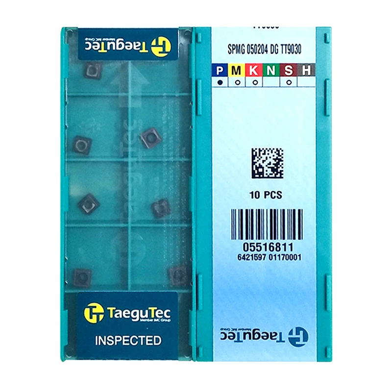 SPMG050204-DG TT9030 100% Original Turning Tool Cnc Cutting Milling Tungsten Carbide Insert