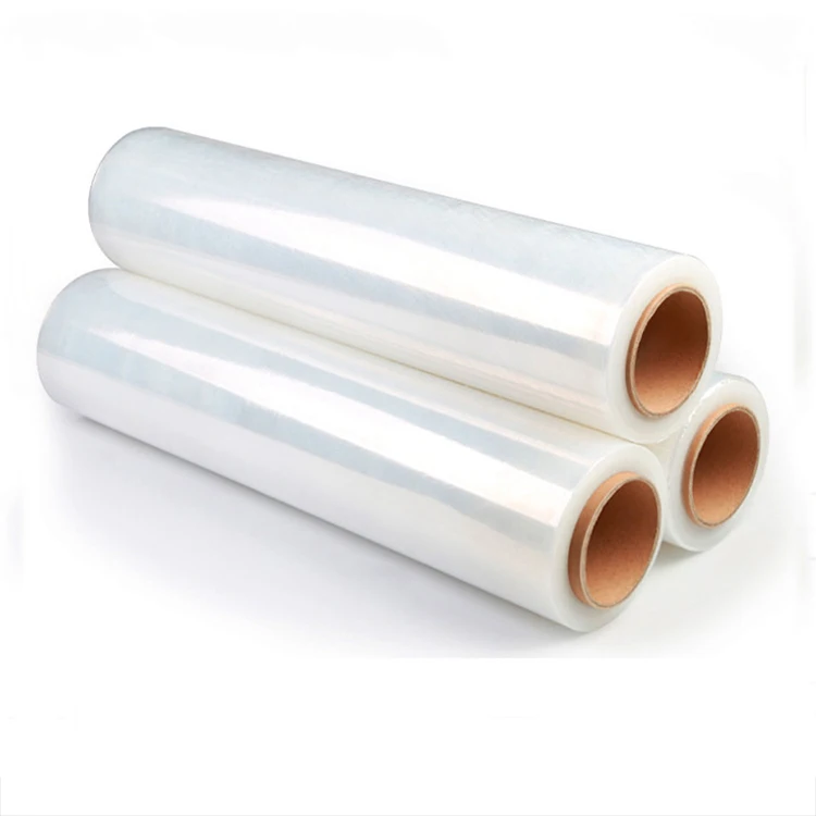 Casting Foil Roll Clear Stretch Wrap Film Clear PE Wrapping Plastic Customization Moisture Proof Soft Packaging Film