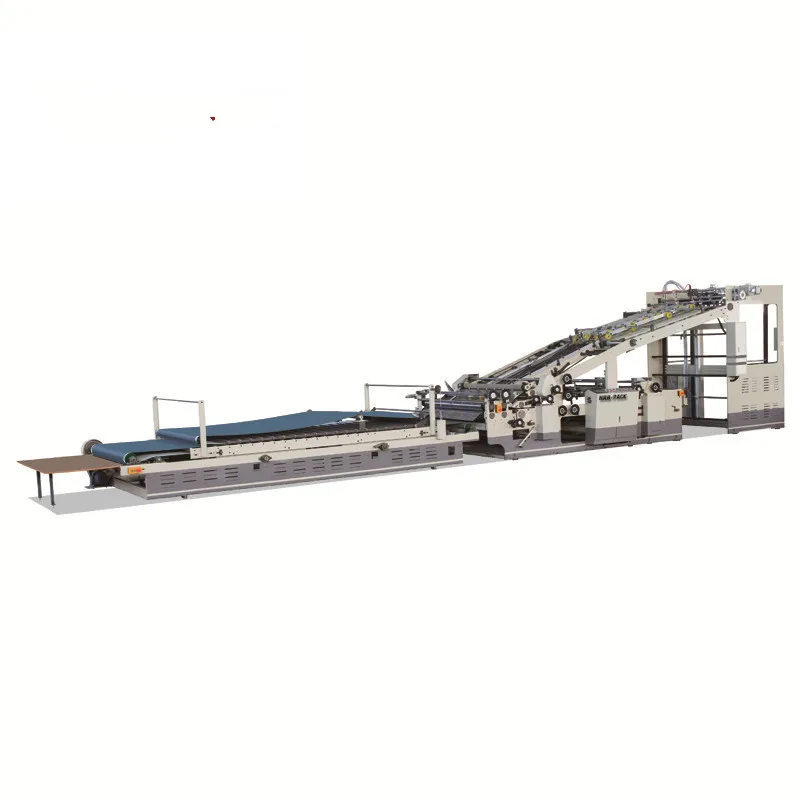 Full auto 3 ply Carton Laminating Production Line Type Flute Corrugated Cardboard Machine