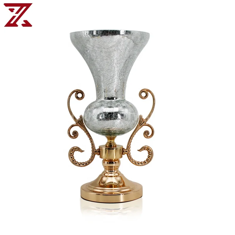 Креативная золотая металлическая подставка в скандинавском стиле стеклянные вазы для цветов чаша банка свечи роскошное украшение дома аксессуары интерьера