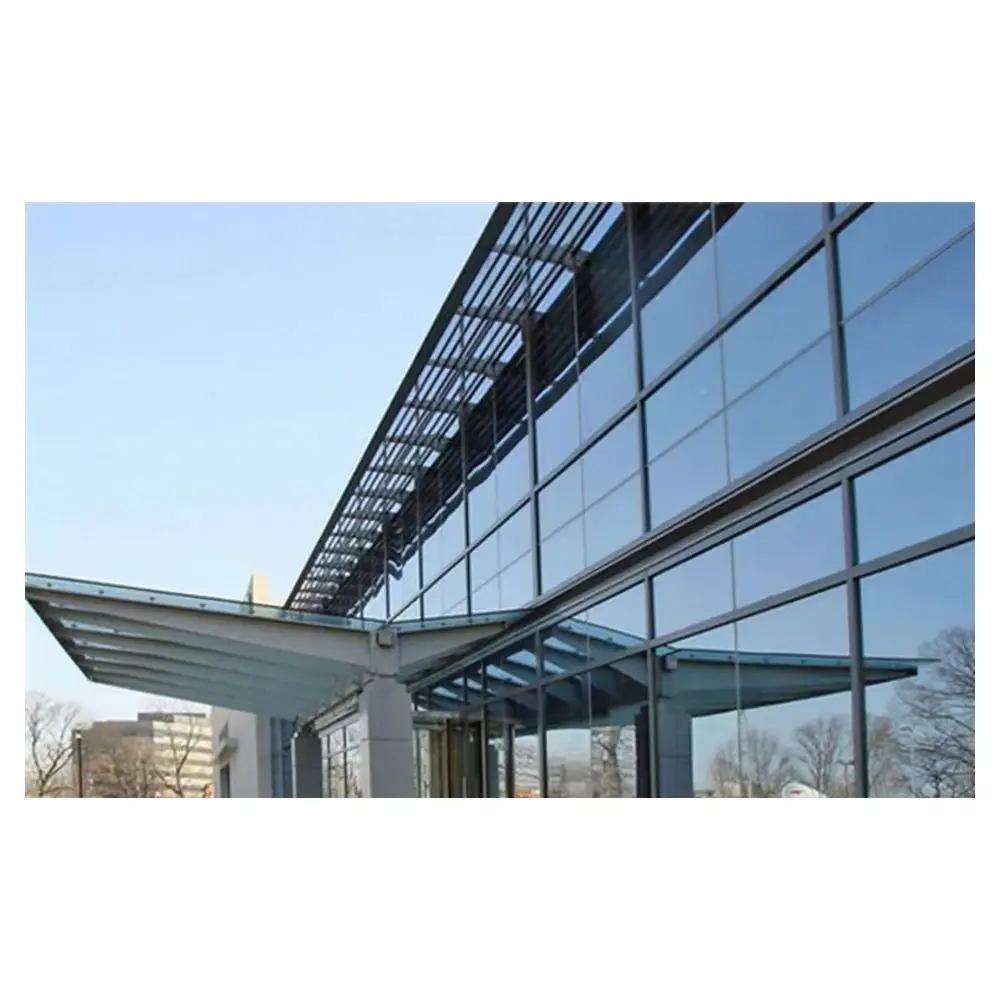 Prima Hot Selling Reliable Quality Frame Curtain Wall Manufacturers Building Unit Window System Glass Curtain Wall