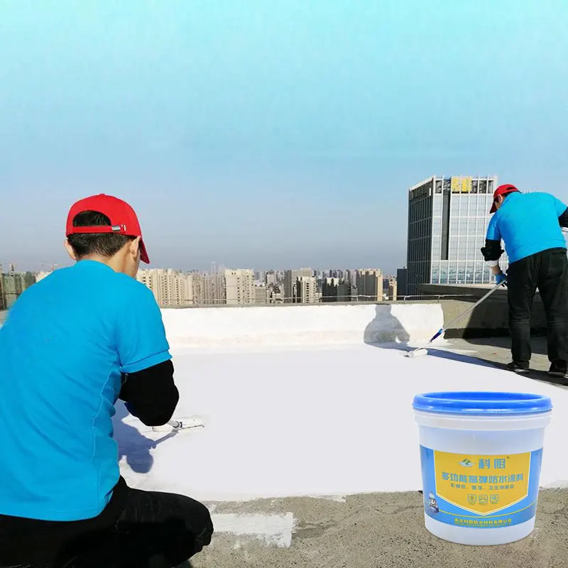 Hot Sale Good Elongation Waterproofing Polyurethane Coating For Roof Stop Water Material
