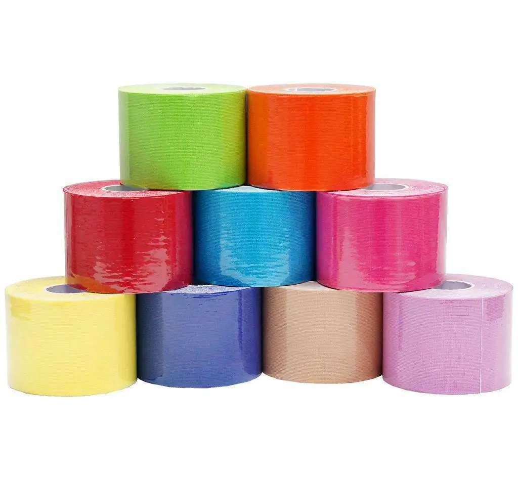 Non woven waterproof cohesive bandage elastic multicolor bandage