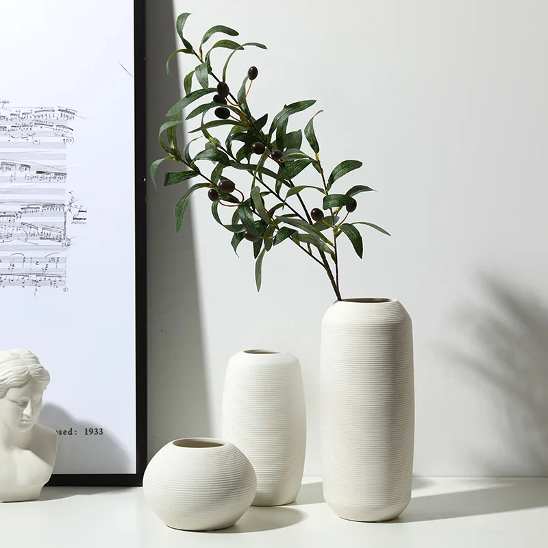 
APHACATOP Hot Sale Nordic style Living Room Coffee Table Decoration Creative Ceramic Flower Vase 