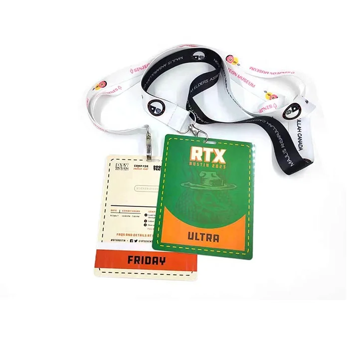 Whole sell full Color Printing Polyester Nylon Custom Logo DIY Printed  Keychain Fast delivery Fashion Lanyard